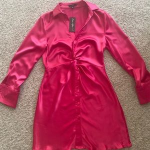 Stunning, hot pink dress by Ever After